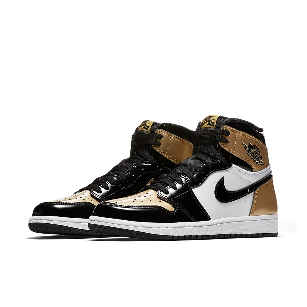 Air Jordan 1 Retro High NRG Patent Gold Toe