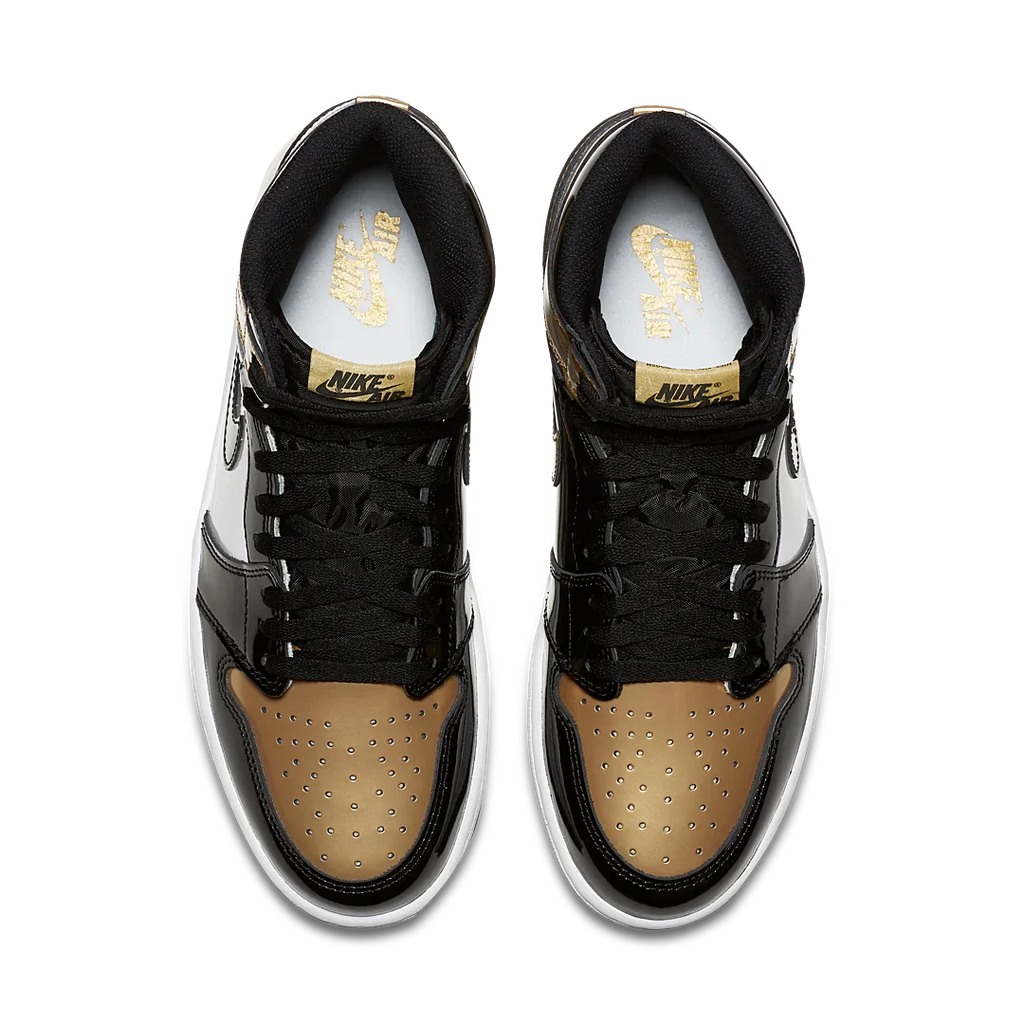 Air Jordan 1 Retro High NRG Patent Gold Toe