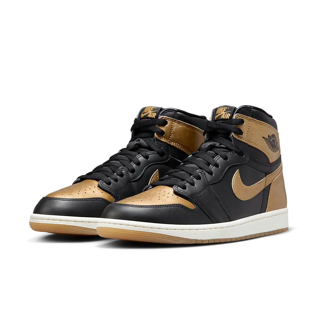 Air Jordan 1 Retro High OG Black Metallic Gold