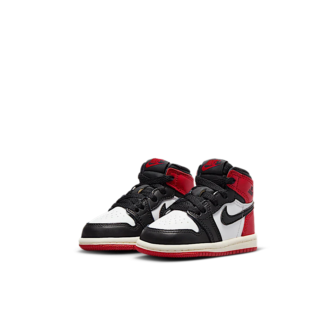 Air Jordan 1 Retro High OG Black Toe Reimagined (TD)