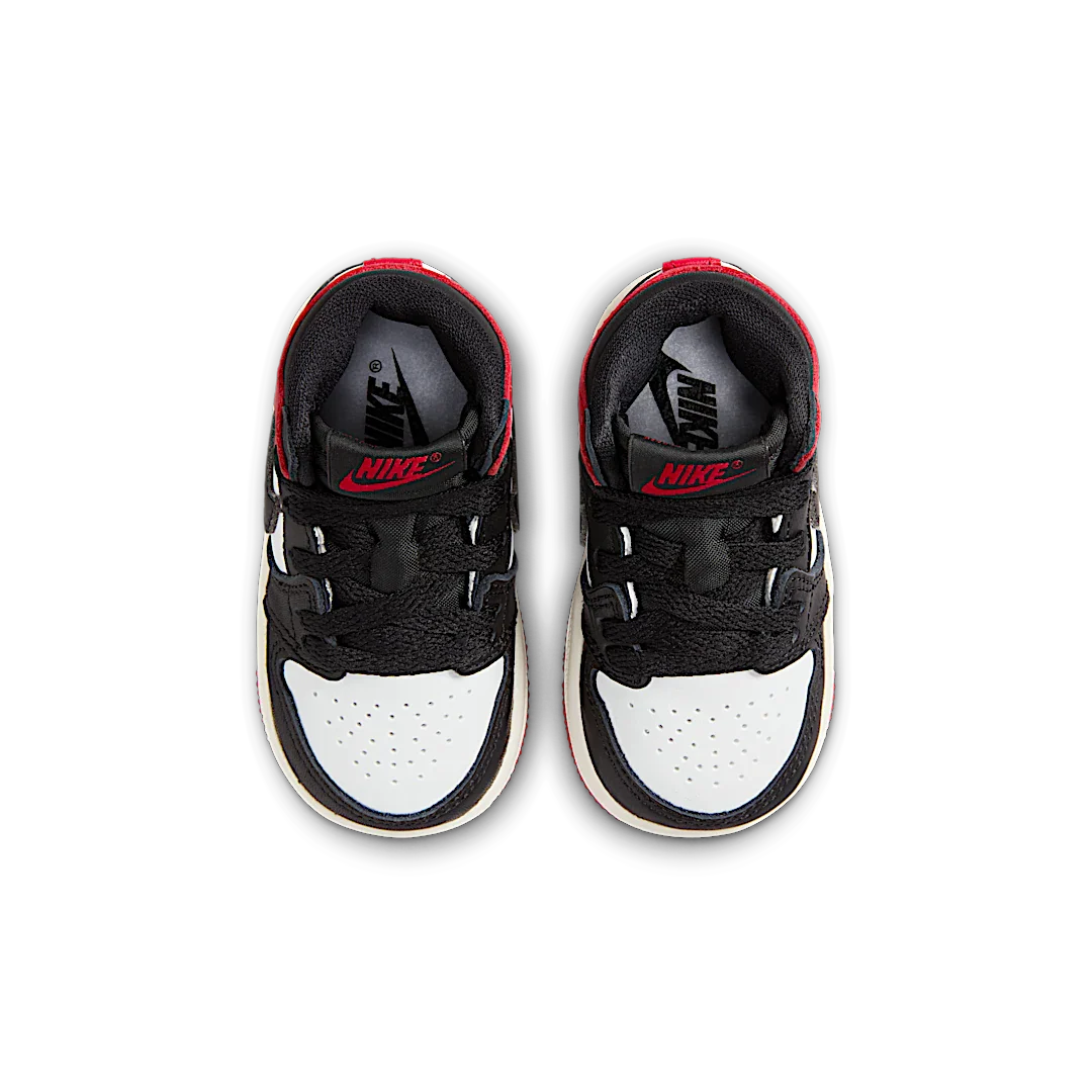 Air Jordan 1 Retro High OG Black Toe Reimagined (TD)