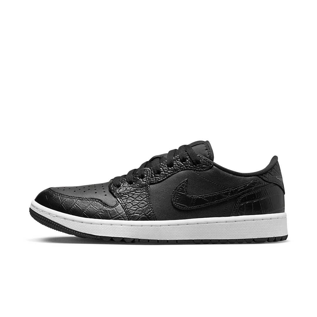 Air Jordan 1 Retro Low Golf Black Croc