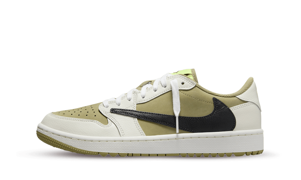 Air Jordan 1 Retro Low Golf Travis Scott Neutral Olive