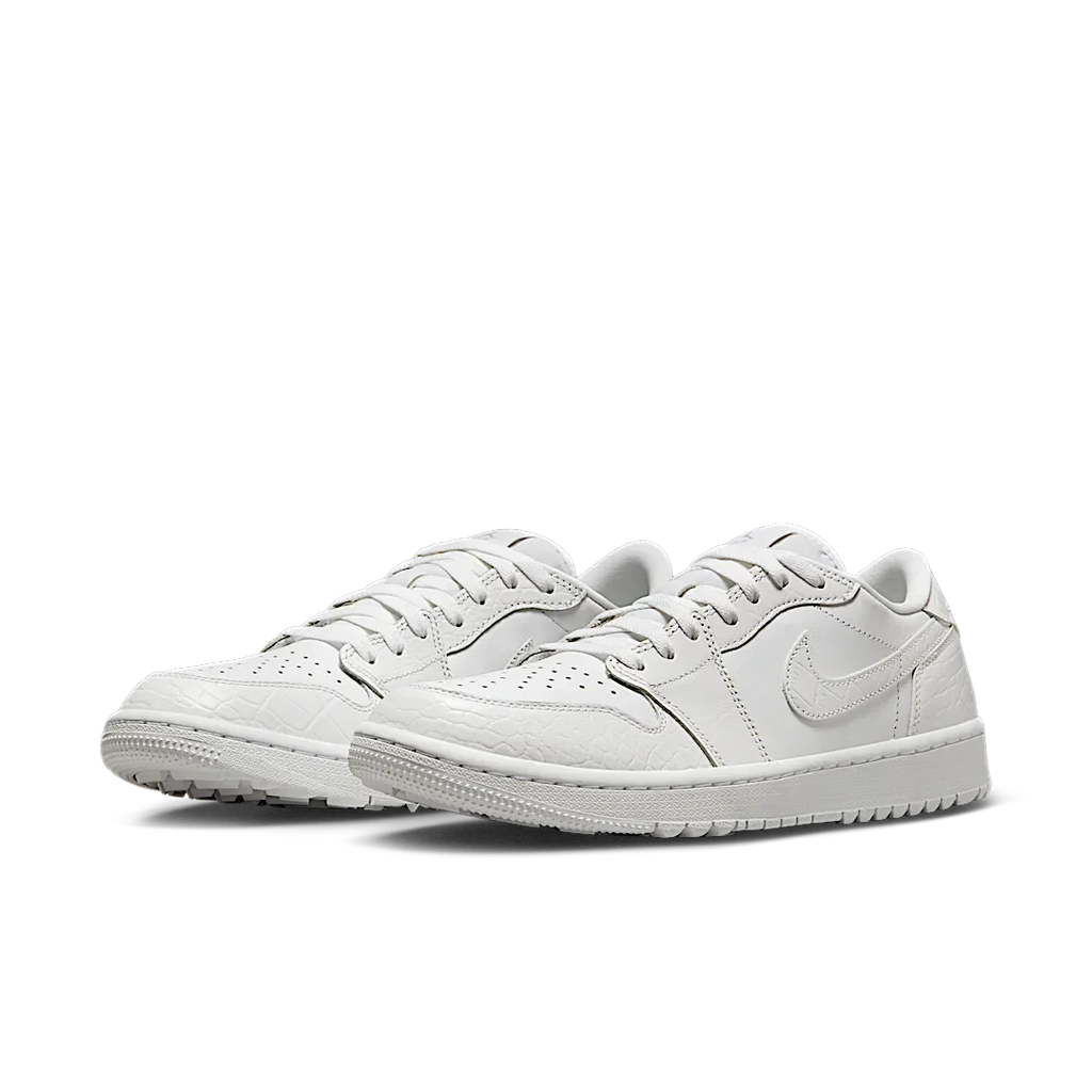 Air Jordan 1 Retro Low Golf White Croc
