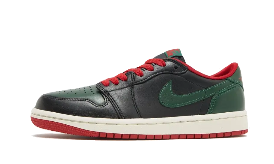 Air Jordan 1 Retro Low OG Gorge Green Varsity Red