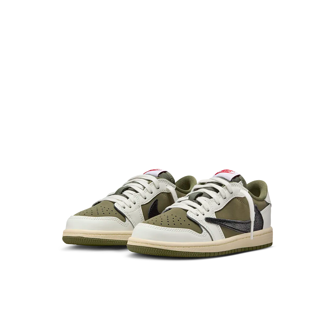 Air Jordan 1 Retro Low OG SP Travis Scott Medium Olive (PS)