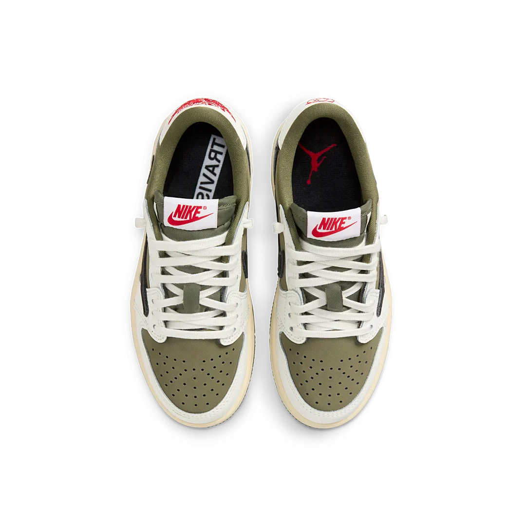 Air Jordan 1 Retro Low OG SP Travis Scott Medium Olive (PS)