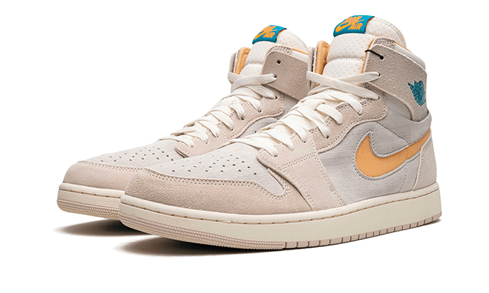 Air Jordan 1 Zoom CMFT 2 Orewood Brown Bright Citrus Sail