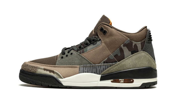 Air Jordan 3 Retro Patchwork Camo MM Sneakers Store