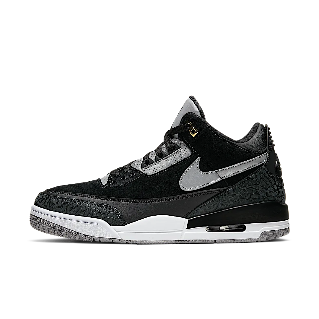 Air Jordan 3 Retro Tinker Black Cement Gold