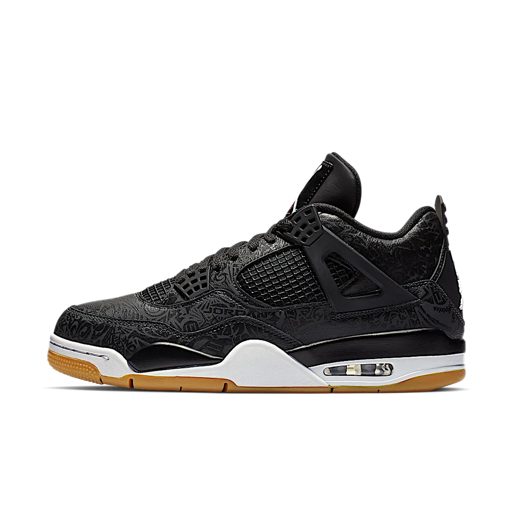 Air Jordan 4 Retro Laser Black Gum