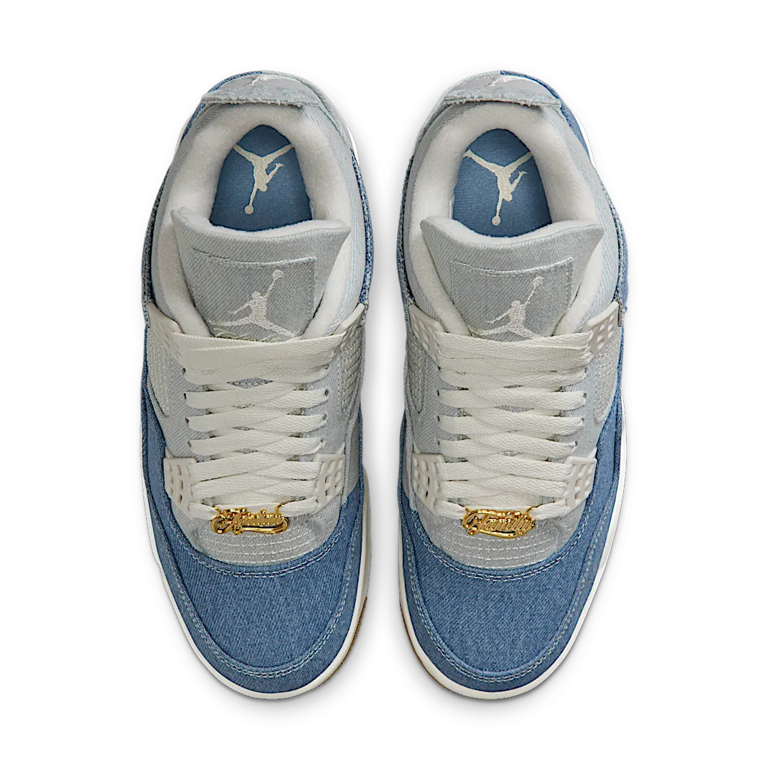 Air Jordan 4 Retro TEX Denim Worn Blue