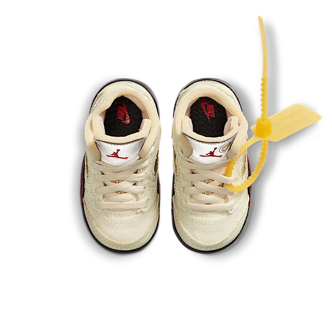 Air Jordan 5 Retro Off-White Sail (TD)