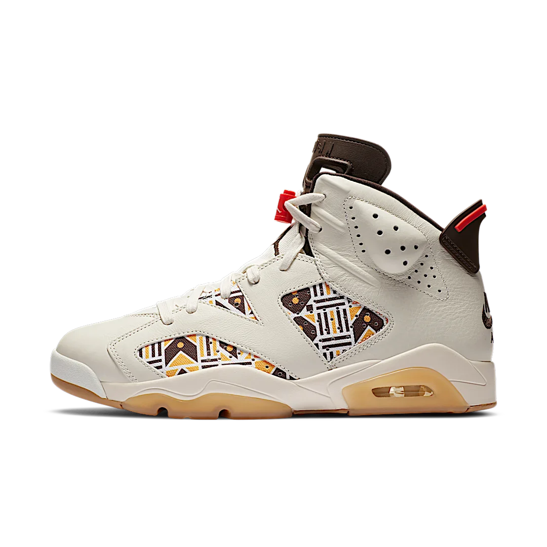 Air Jordan 6 Retro Quai 54 Sail Brown (2020)