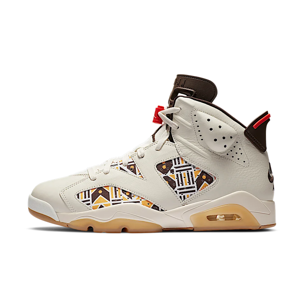 Air Jordan 6 Retro Quai 54 Sail Brown (2020)