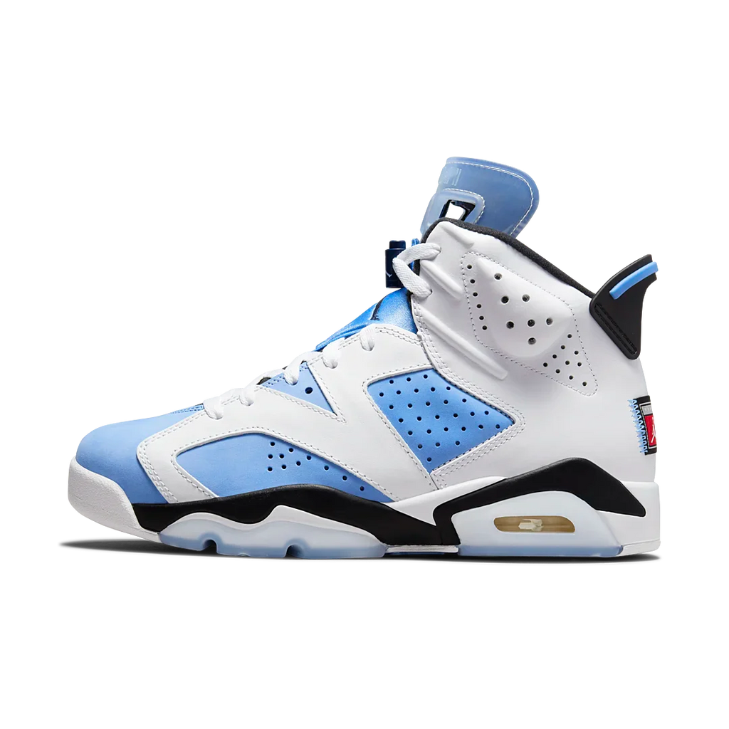 Air Jordan 6 Retro UNC White