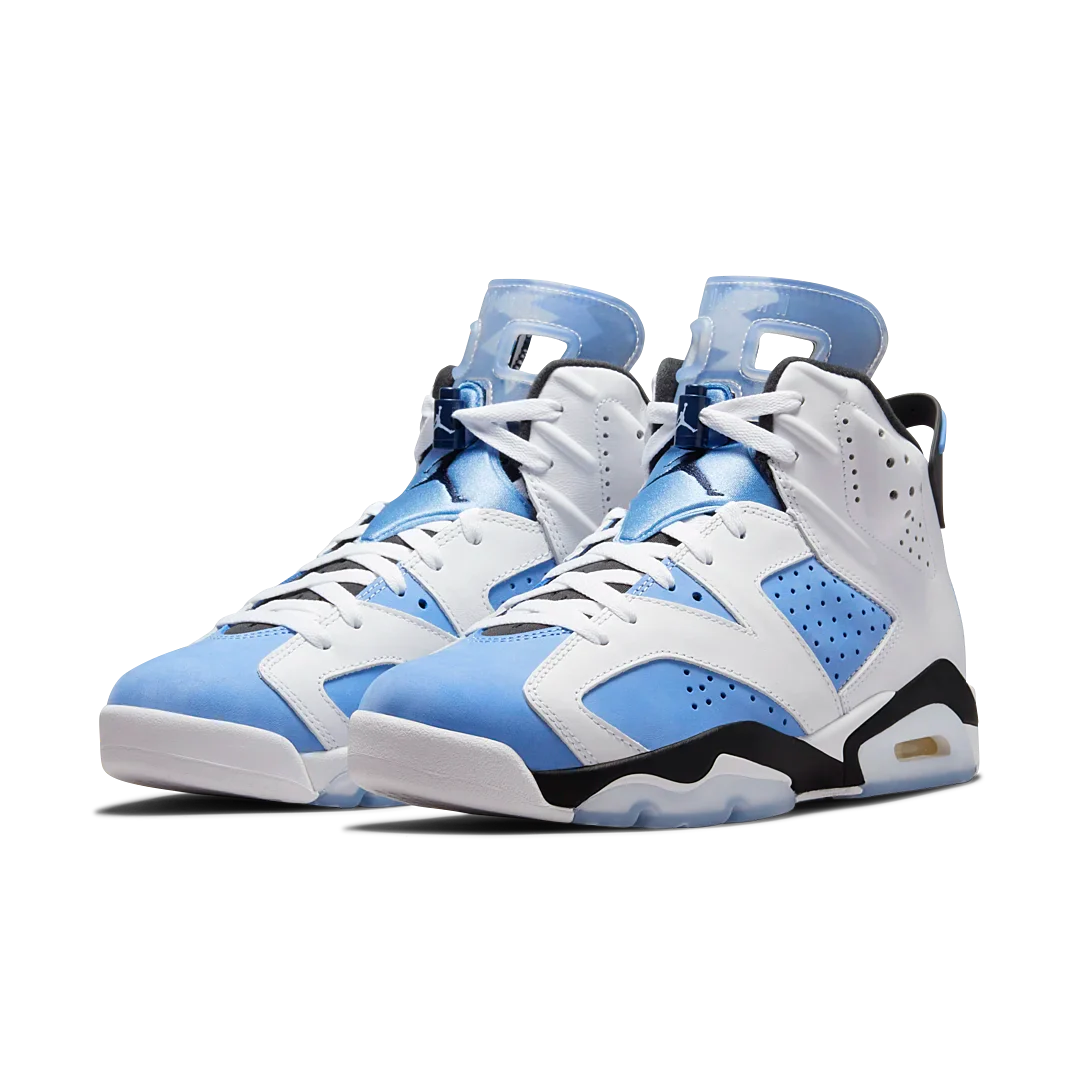 Air Jordan 6 Retro UNC White