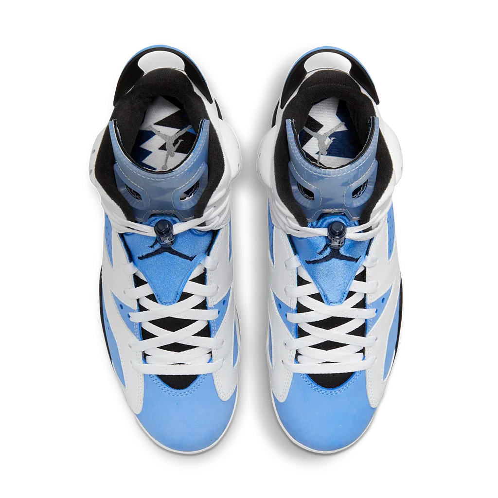 Air Jordan 6 Retro UNC White