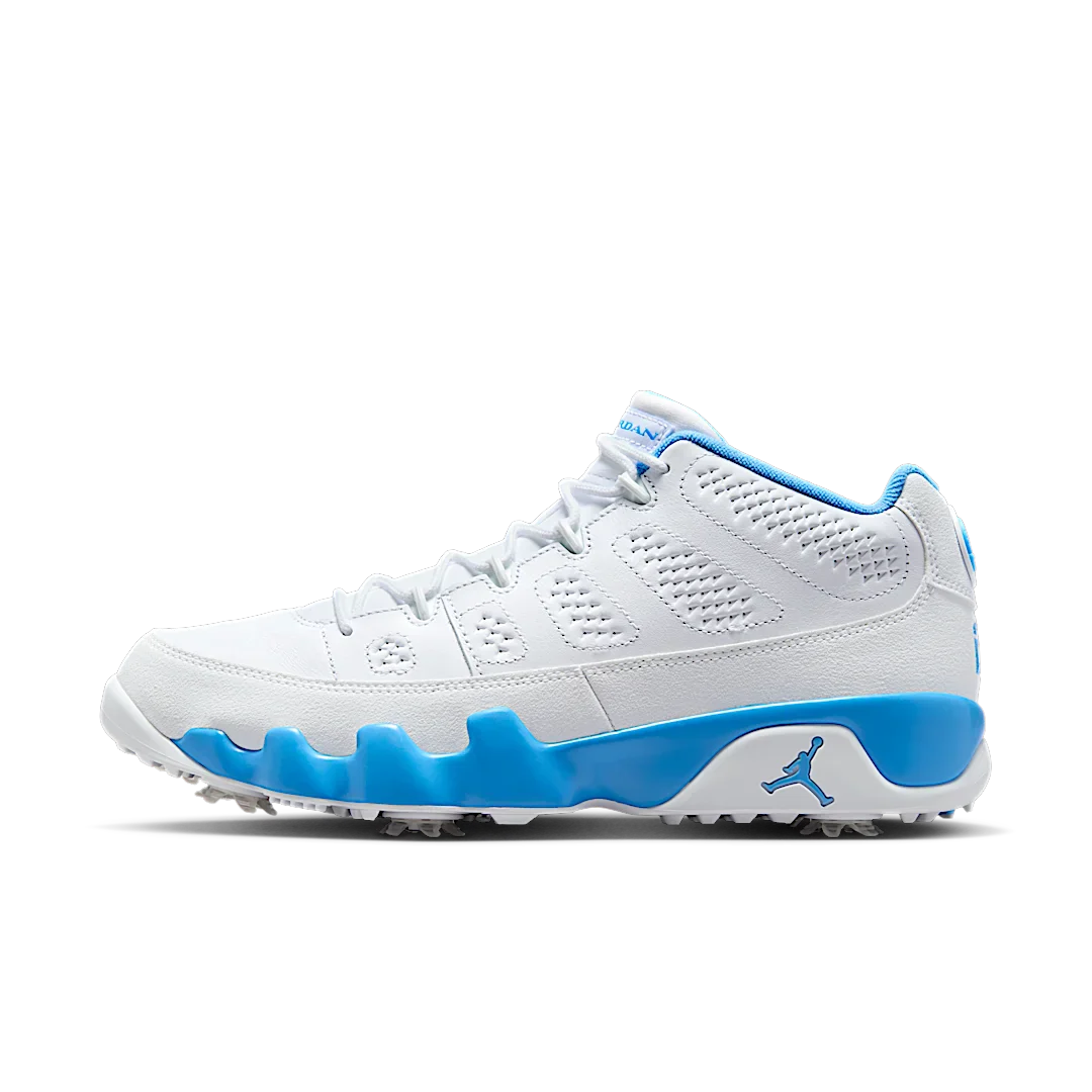 Air Jordan 9 Retro Low Golf White University Blue