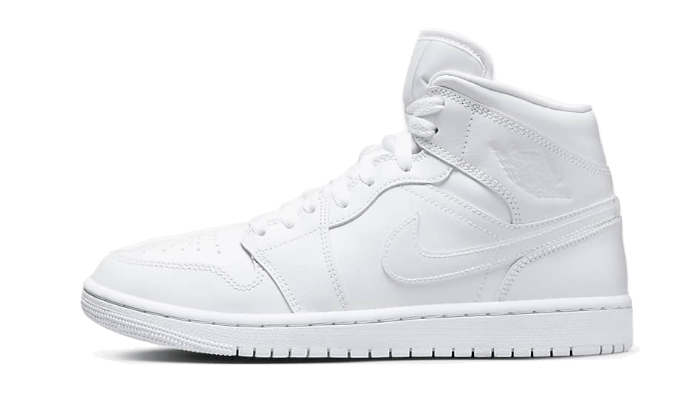 Air Jordan Mid Triple White (2022)
