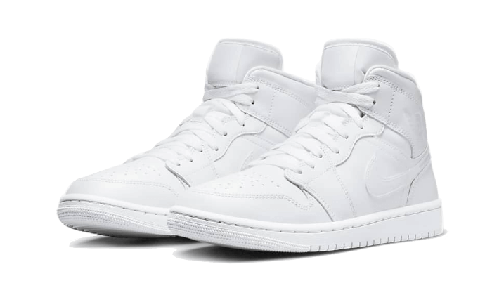 Air Jordan Mid Triple White (2022)