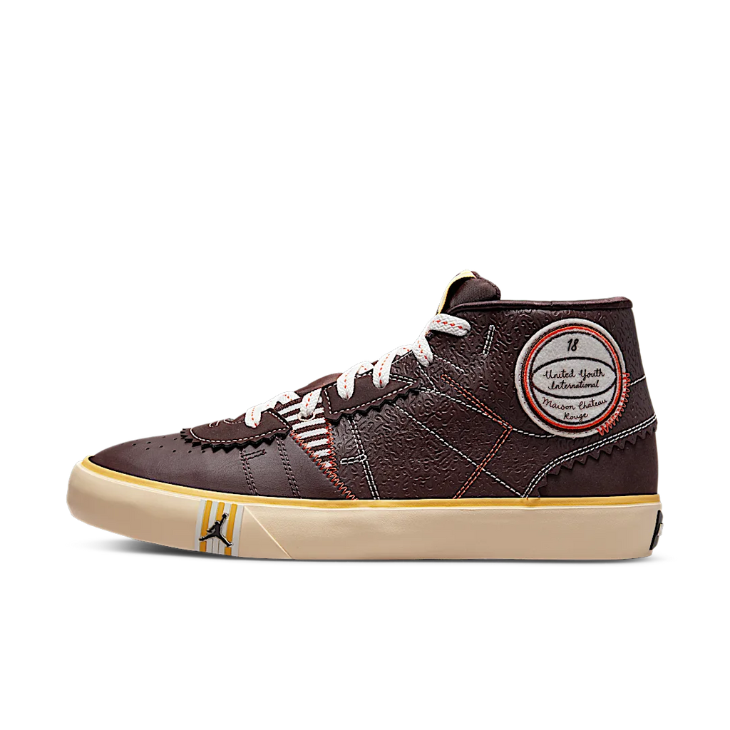 Air Jordan Series Mid Maison Chateau Rouge Brown