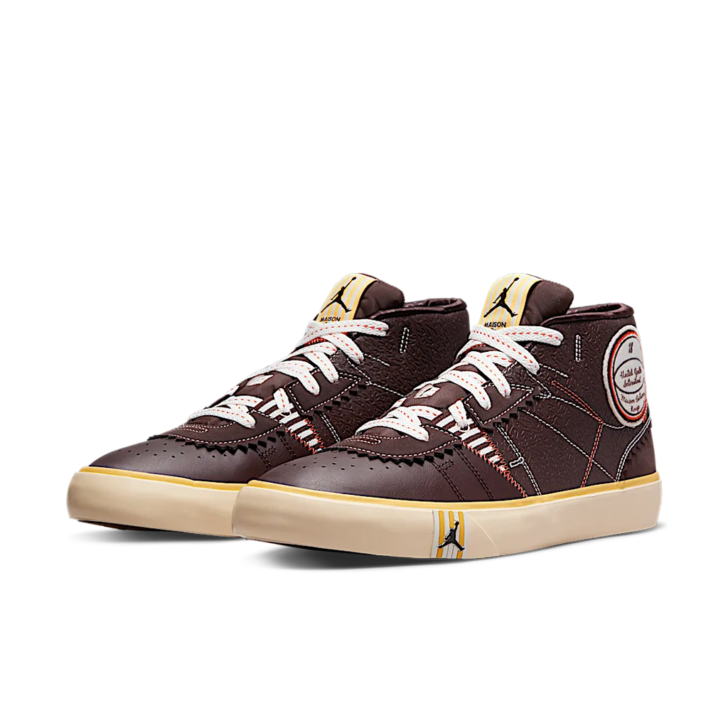 Air Jordan Series Mid Maison Chateau Rouge Brown