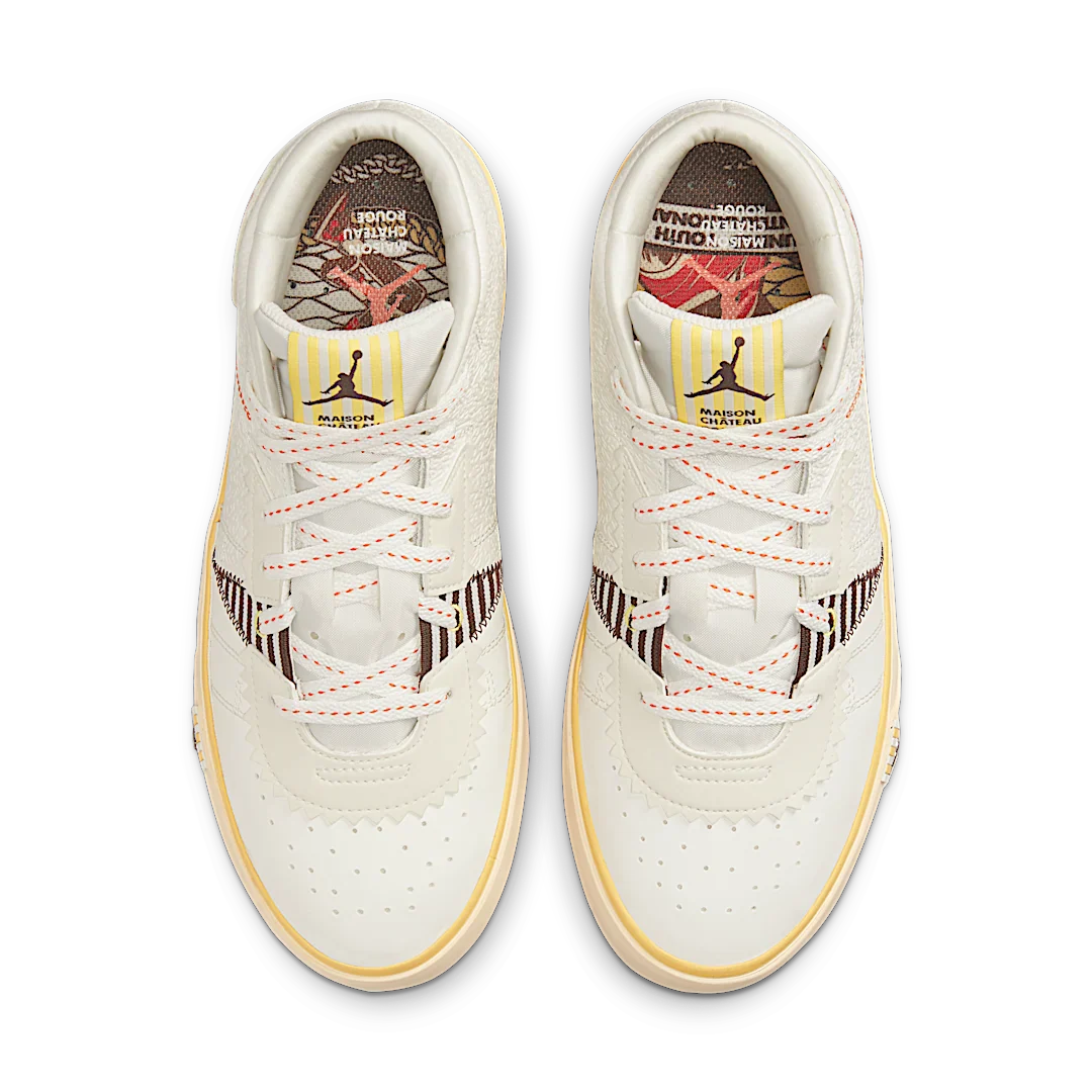 Air Jordan Series Mid Maison Chateau Rouge Sail