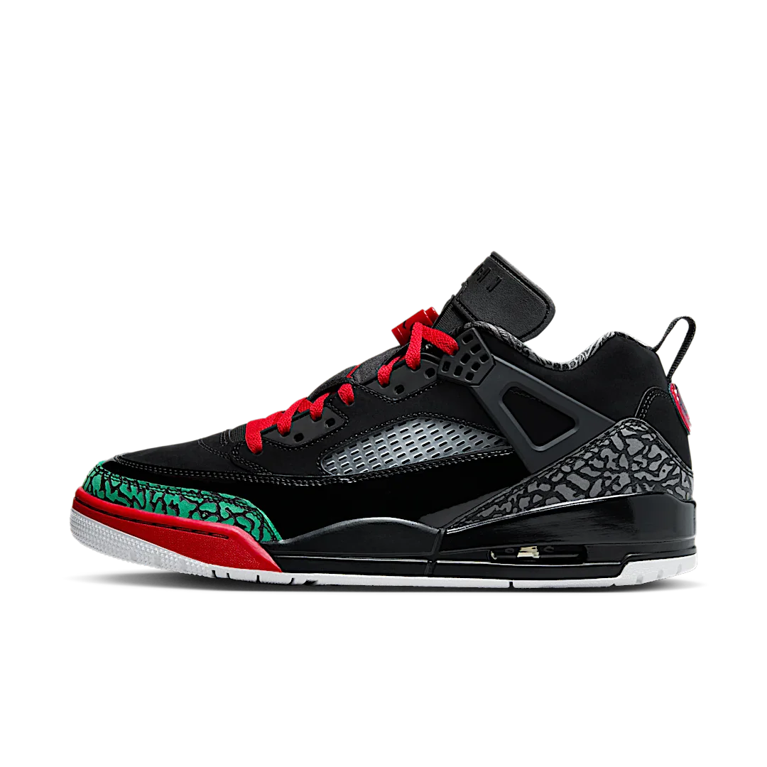 Air Jordan Spizike Low Black Classic Green White Varsity Red