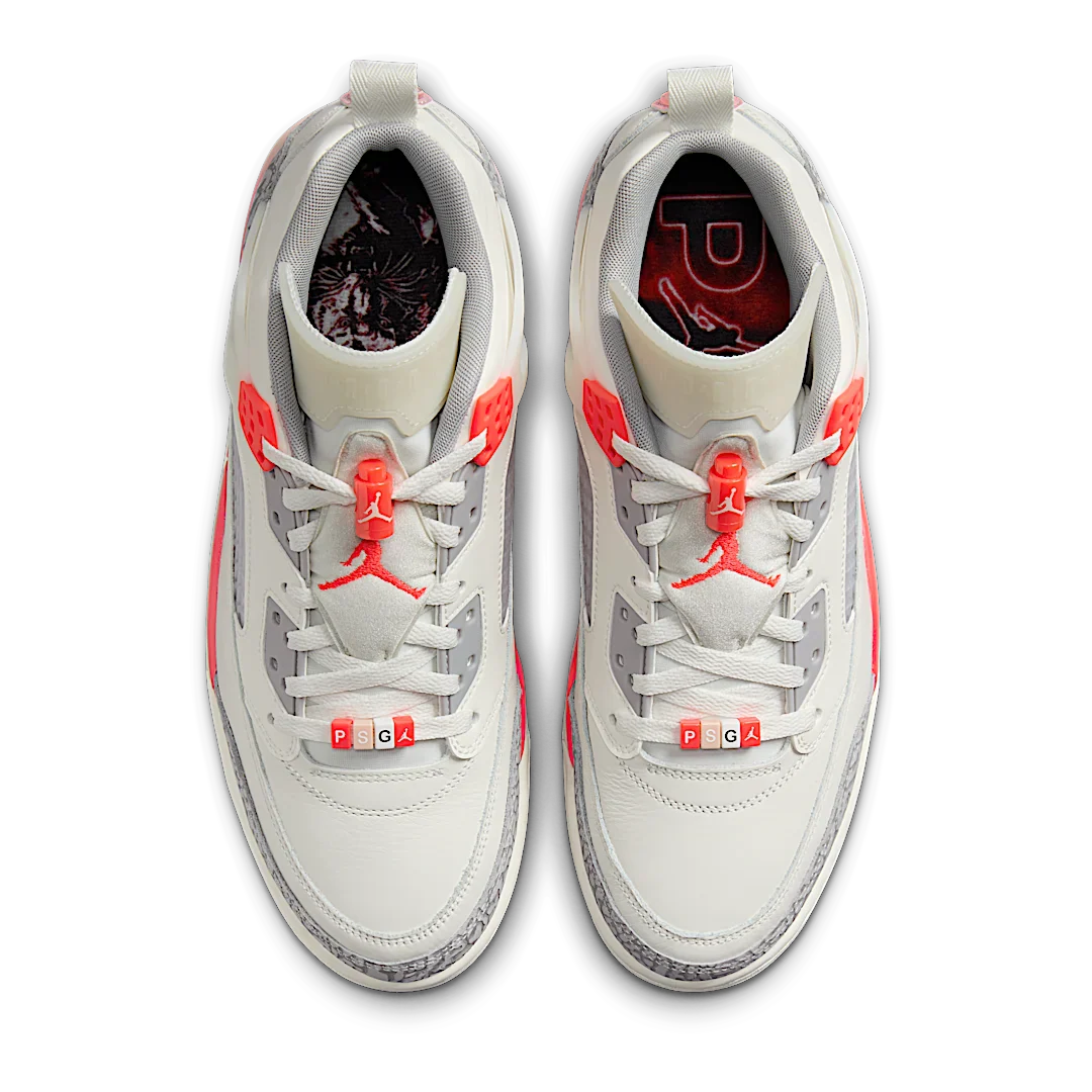 Air Jordan Spizike Low PSG Paris Saint-Germain Sail Infrared