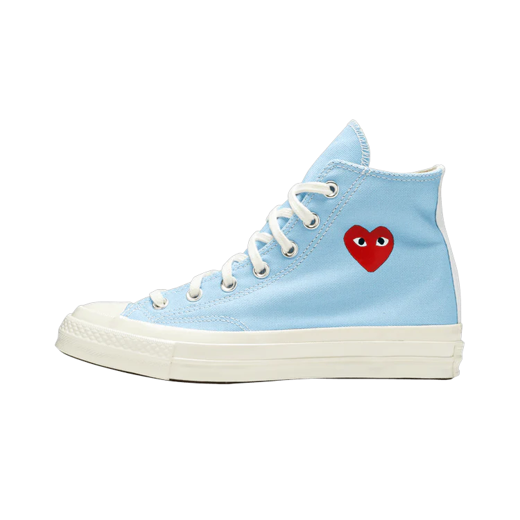 Converse Chuck Taylor All Star 70 Hi Comme des Garcons PLAY Bright Blue