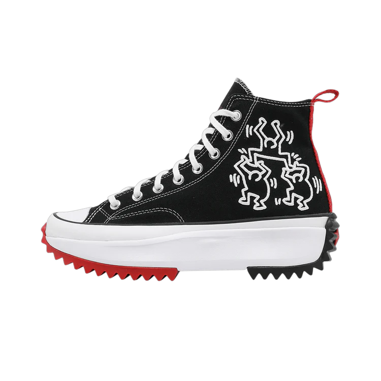 Converse Run Star Hike Hi Keith Haring Black