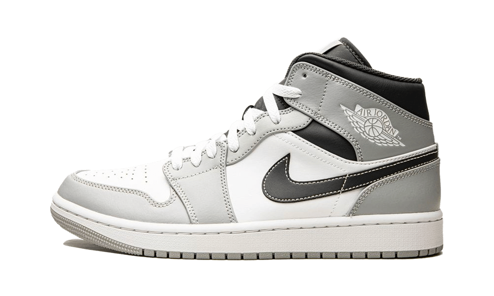 Jordan 1 Mid Light Smoke Gray Anthracite