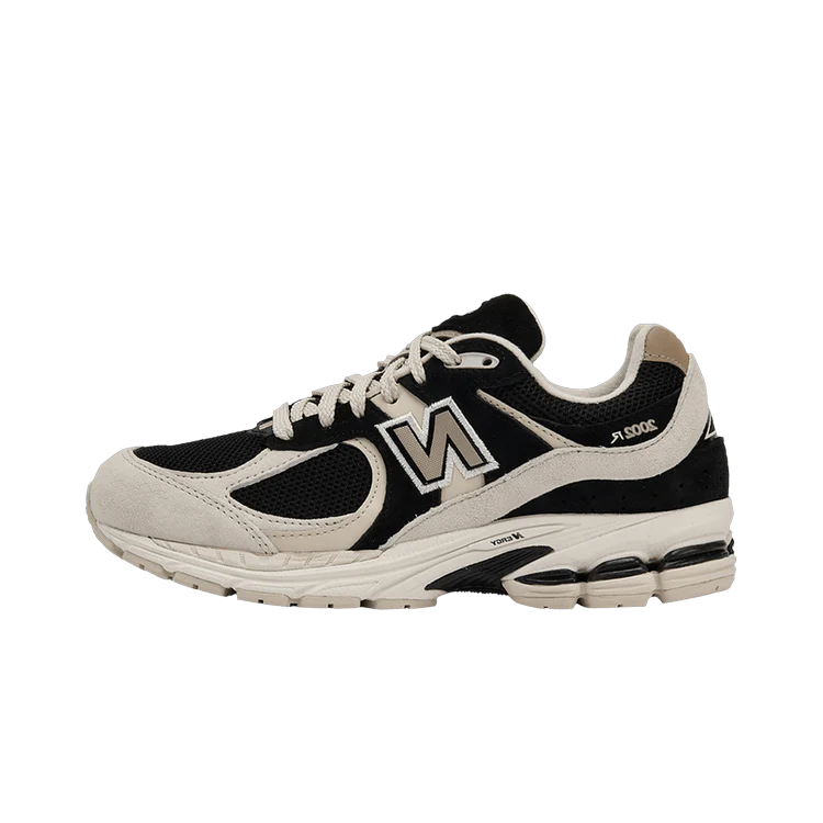 New Balance 2002R Black Beige Tan