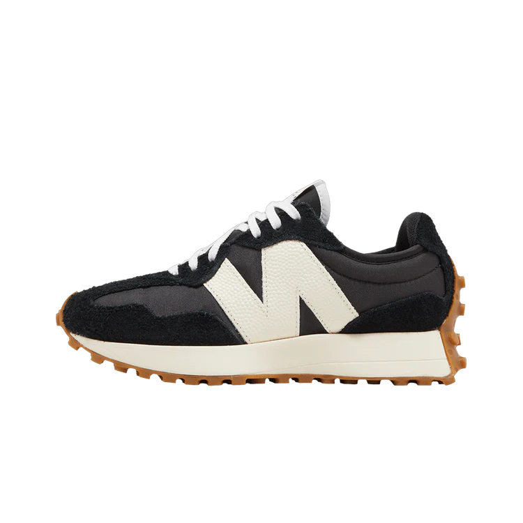 New Balance 327 Black White Gum