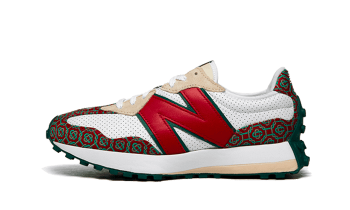 New Balance 327 Casablanca Red Monogram