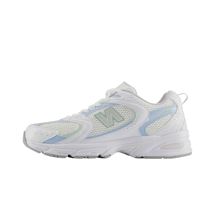 New Balance 530 White Light Chrome Blue Clay Ash