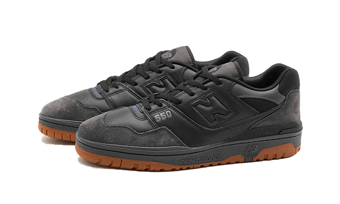 New Balance 550 Black Gum White