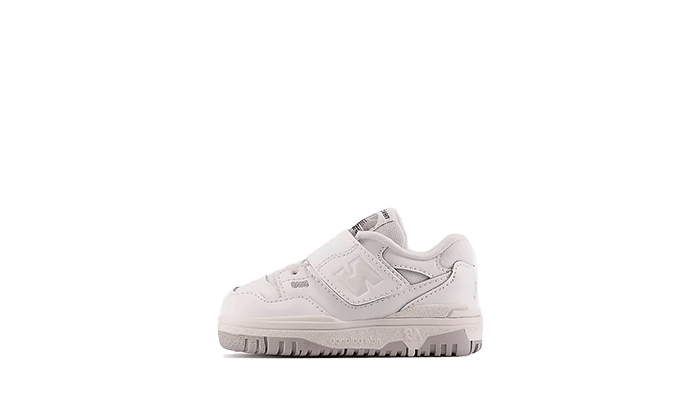New Balance 550 Bungee Lace Strap White Grey (TD)