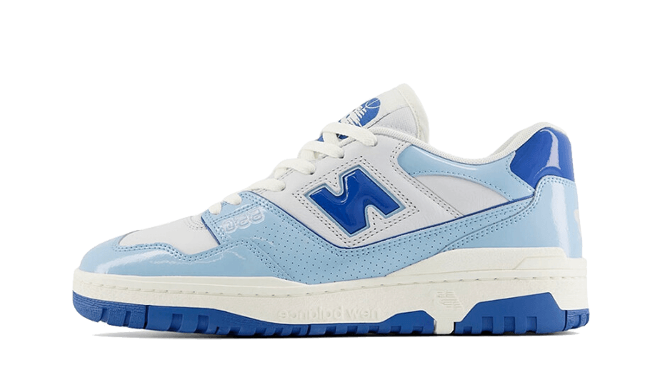 New Balance 550 Chrome Blue Patent