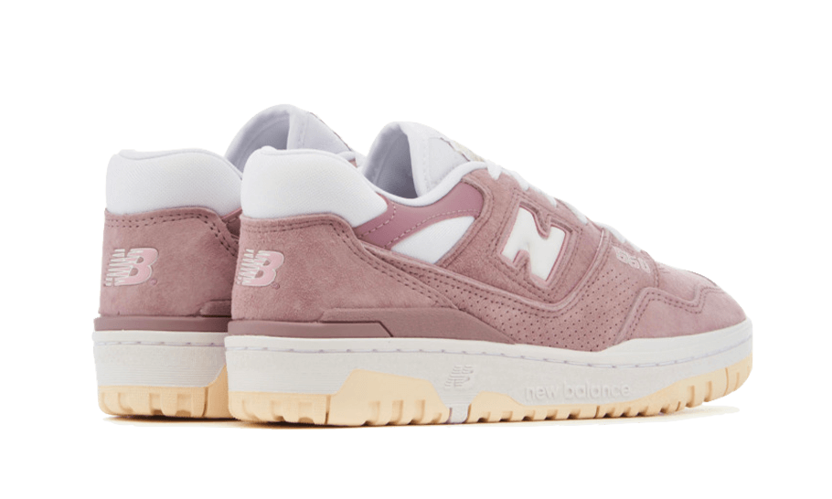 New Balance 550 Lilac Chalk Suede