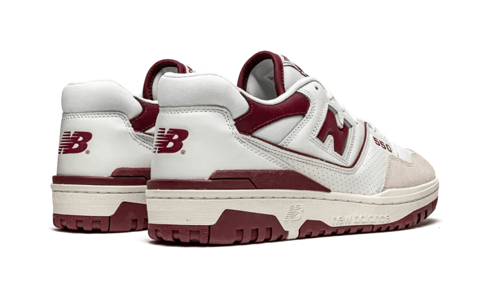 New Balance 550 Sea Salt Burgundy