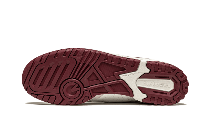 New Balance 550 Sea Salt Burgundy