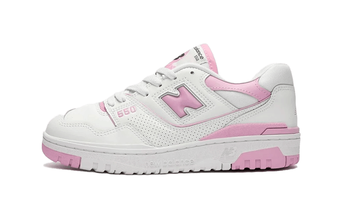 New Balance 550 White Bubblegum Pink