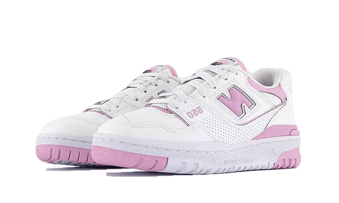 New Balance 550 White Bubblegum Pink