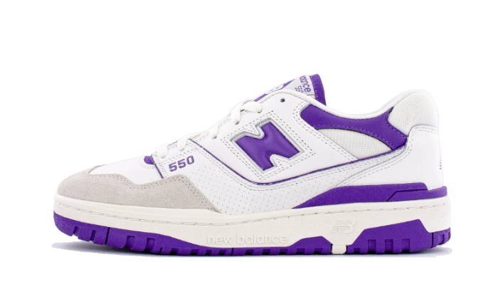 New Balance 550 White Purple