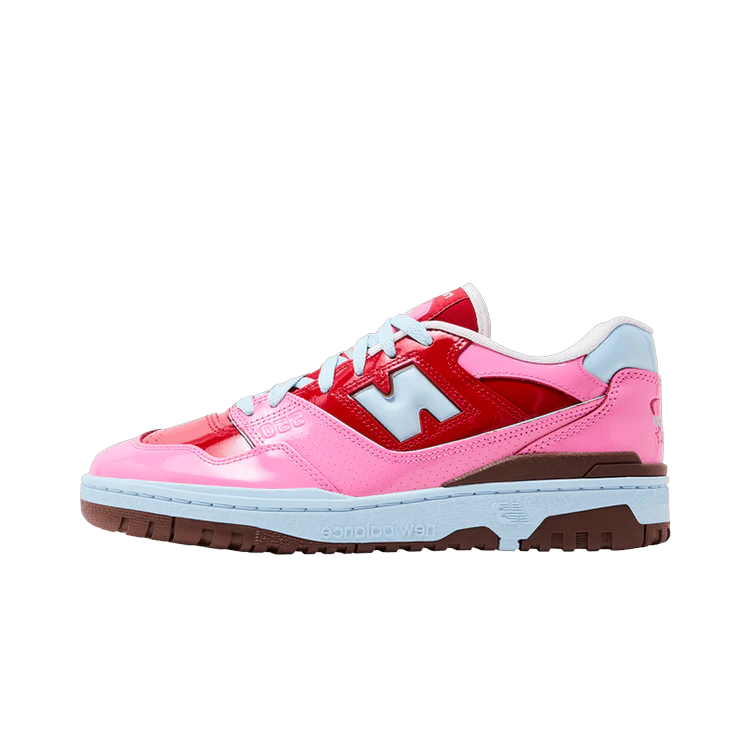 New Balance 550 Y2K Patent Leather Pack Red Pink