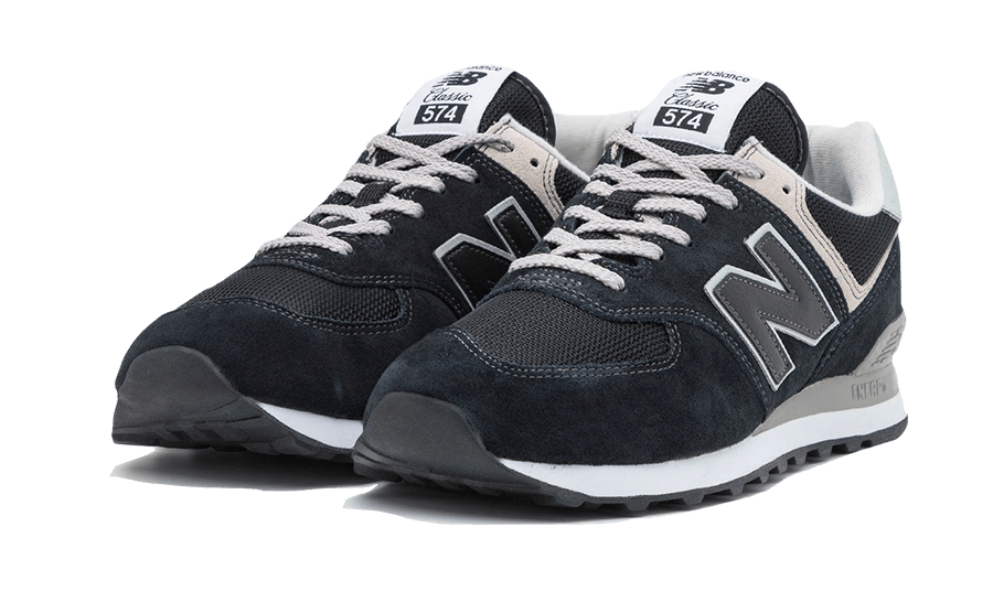 New Balance 574 Black White