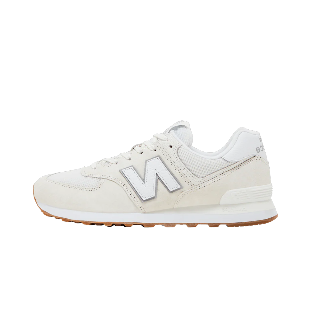 New Balance 574 Sea Salt White Concrete
