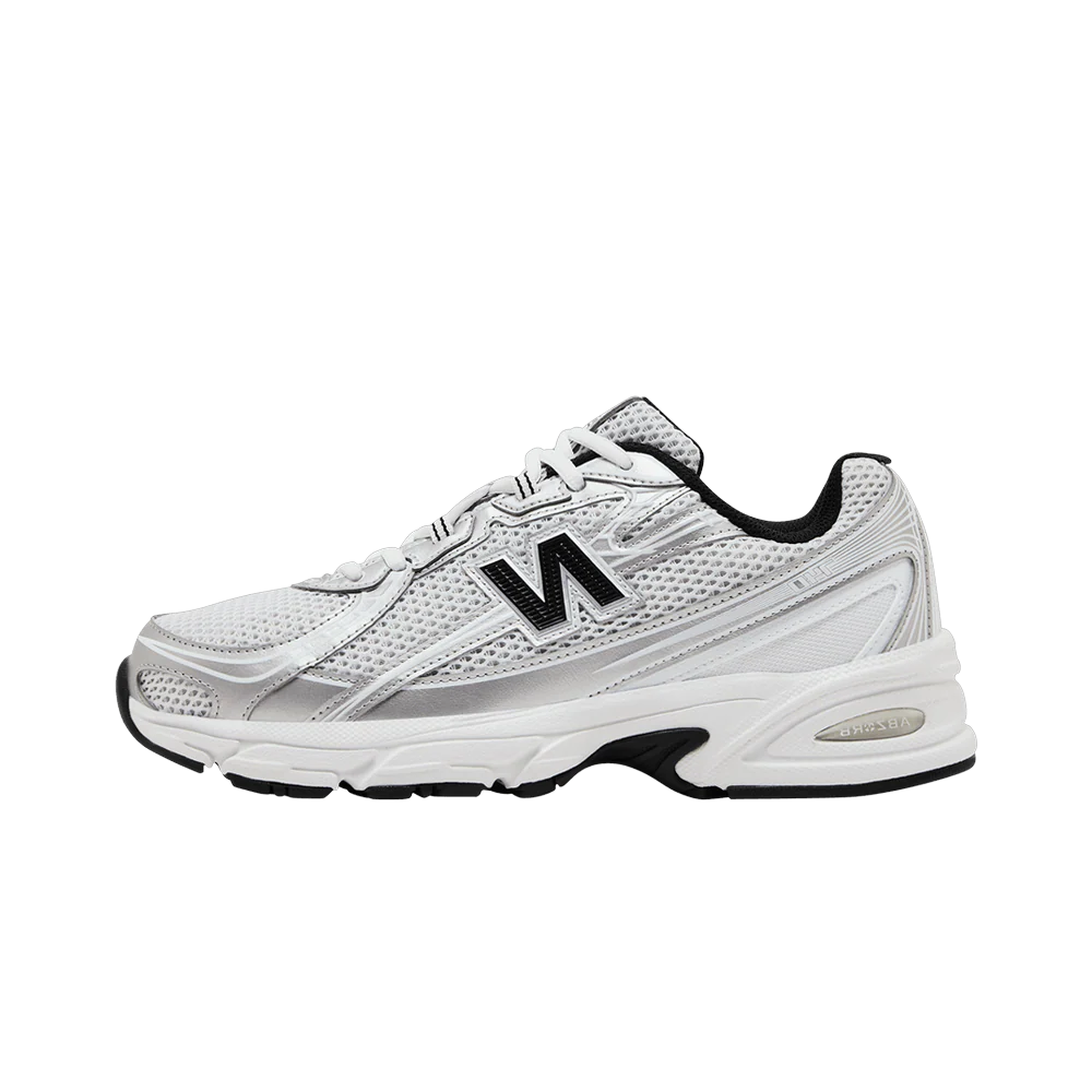 New Balance 740 White Silver Metallic Navy